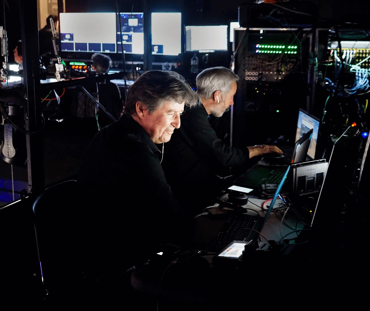 FlyOnTheWall production team at work